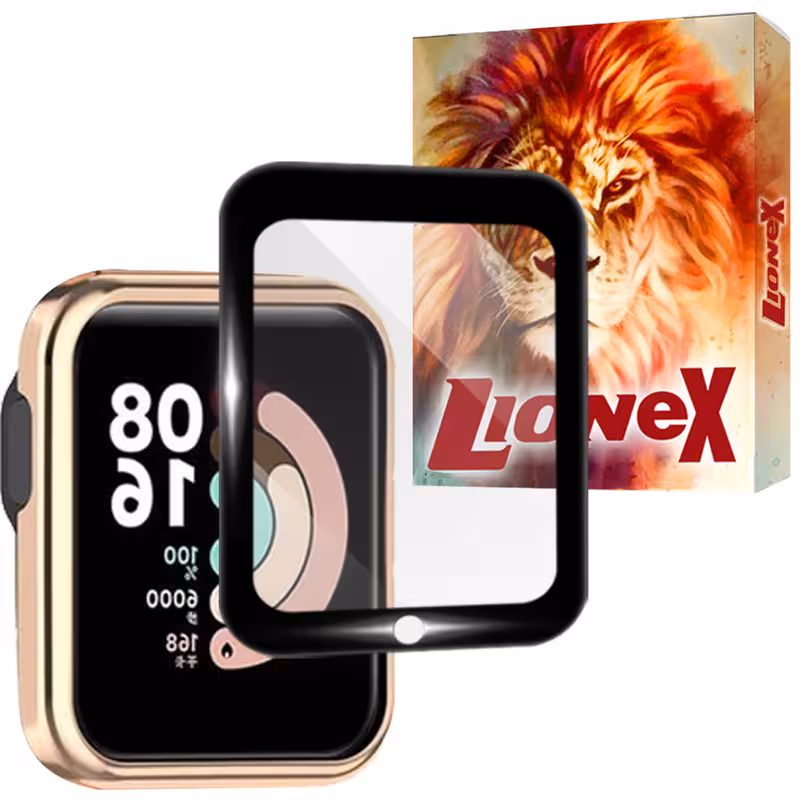 محافظ صفحه نمایش لایونکس مدل LWPM مناسب برای ساعت هوشمند شیائومی Mi Watch Lite