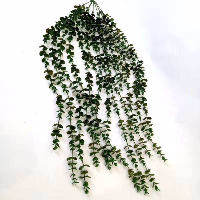 گل مصنوعی آویز شمشاد 16 شاخه بلند | amazonchi