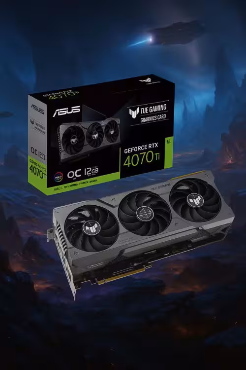 گرافیک ایسوس ASUS TUF 4070TI 12GB(استوک)با جعبه