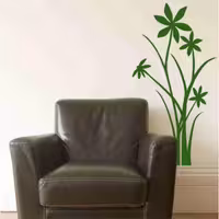 شابلون دیواری گل کد 602