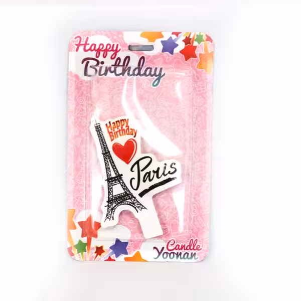 شمع تم پاریس طرح برج ایفل (Paris)