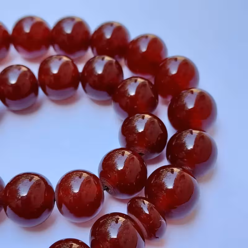 تسبیح سندلوس 33 دانه بودار تراش گرد خوش دست و خوش تراش کد 813 آقابزرگ