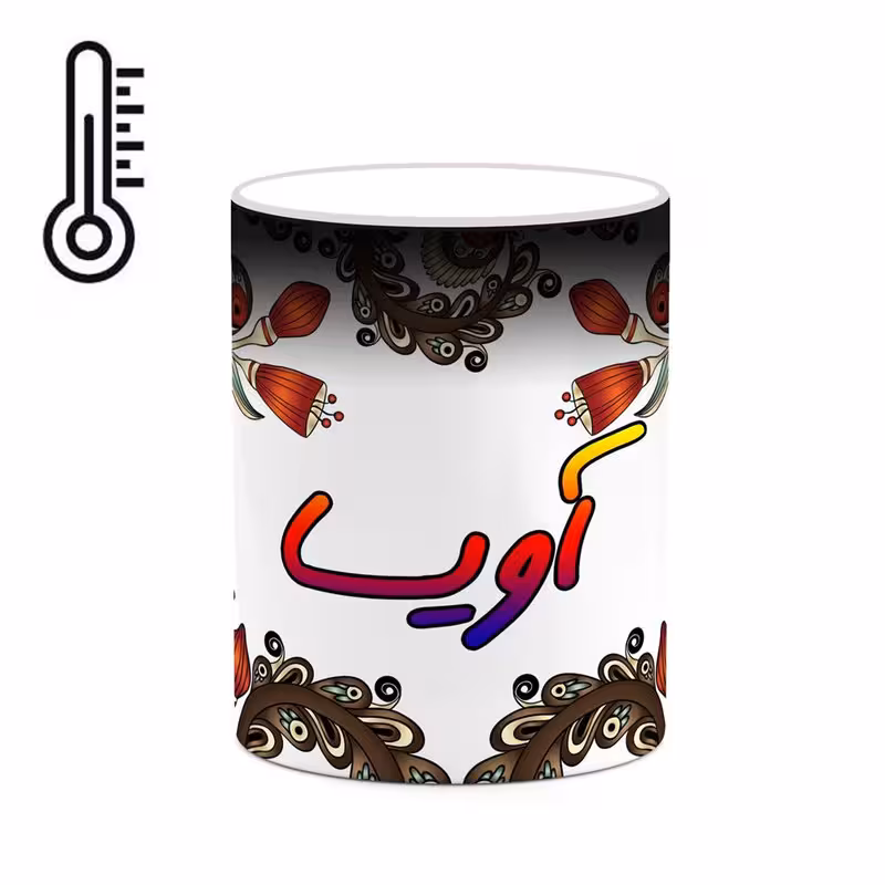 خرید ماگ-لیوان حرارتی   اسم آویسا  سنتی گل و بته کد mgh43955