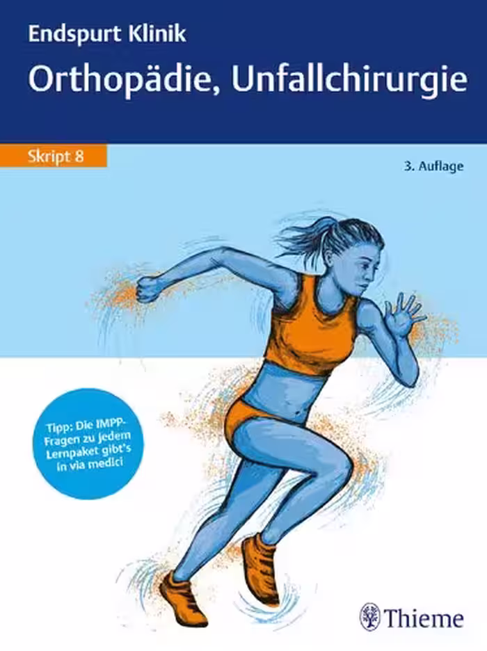 خرید و دانلود نسخه کامل کتاب Endspurt Klinik Skript 8: Orthopädie, Unfallchirurgie