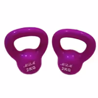 کتل بل ام دی ام روکش دار 2 کیلوگرمی بسته 2 عددی