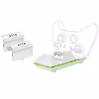 Sparkfox Dual Charging For Xbox – White