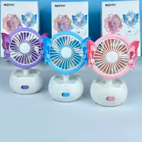 مینی فن شارژی رومیزی ZB095B