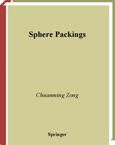 خرید و دانلود نسخه کامل کتاب Sphere Packings