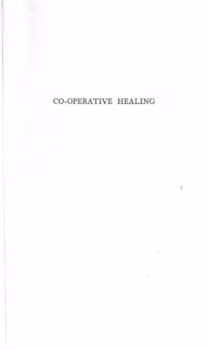 خرید و دانلود نسخه کامل کتاب Co-operative Healing