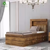 تخت خواب یک نفره باکس خور مدل پارما