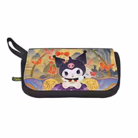 خرید و قیمت جامدادی زیگ زاگ طرح کرومی کد 6818