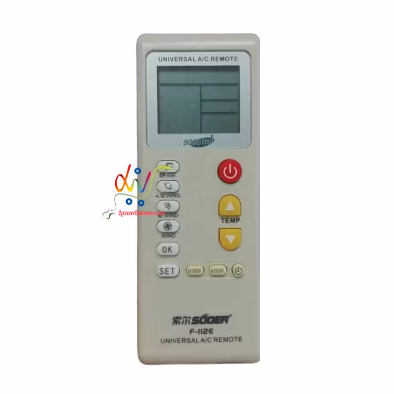 کنترل کولر گازی همه کاره F-112-E