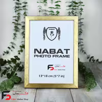 قاب عکس 18*13 کد209 طلایی