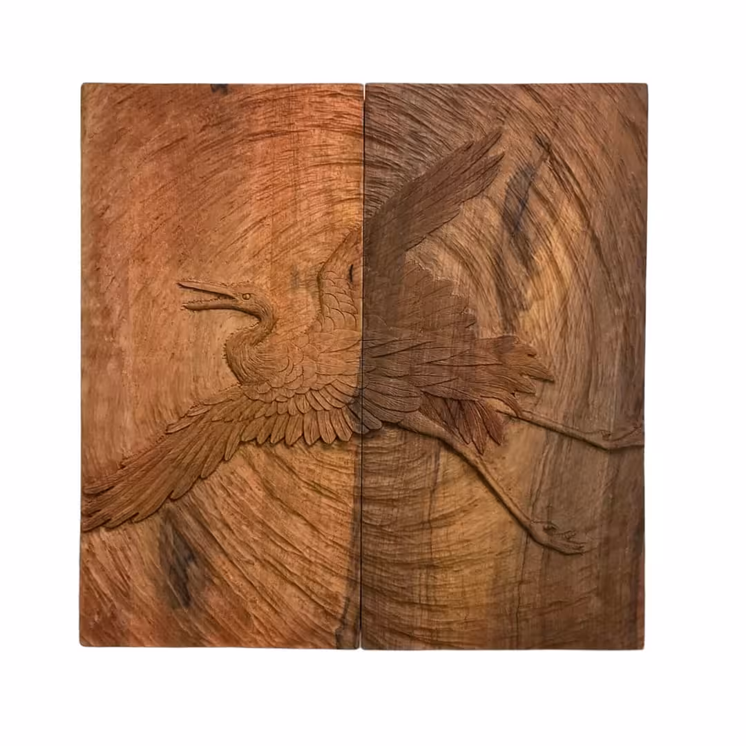 تخته نرد منبت طرح فلامینگو