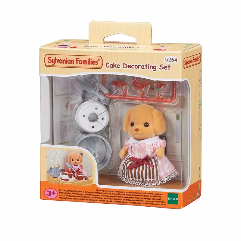 ست دکور کیک خانواده سیلوانیان فامیلیز sylvanian families مدل 5264