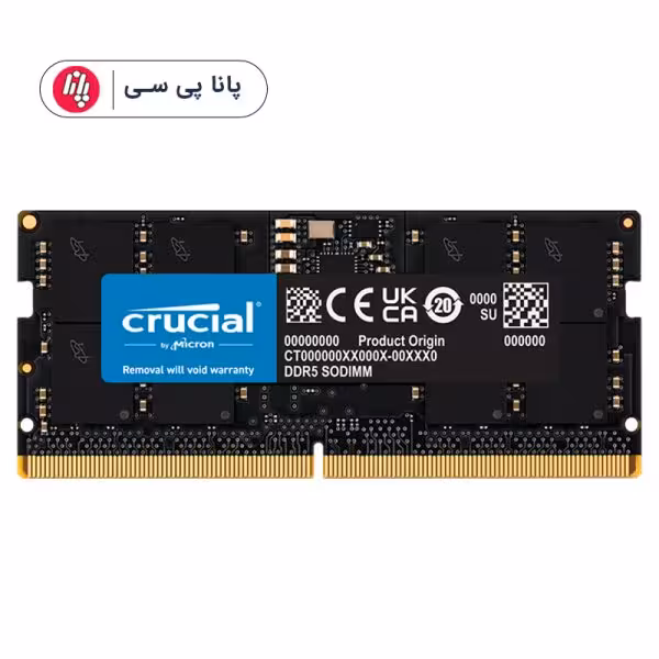 حافظه رم لپتاپ کروشیال مدل Crucial 32GB DDR5 5600Mhz