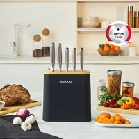 سرویس چاقو 6 پارچه استیل ژاپنی کاراجا Samuray Solid