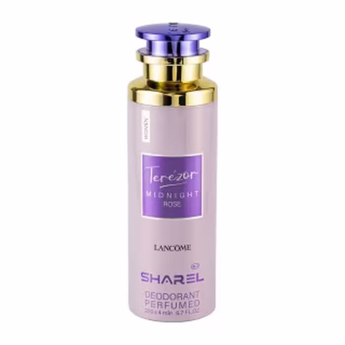 اسپری بدن زنانه شارل SHAREL رایحه Midnight Rose حجم 200 میل