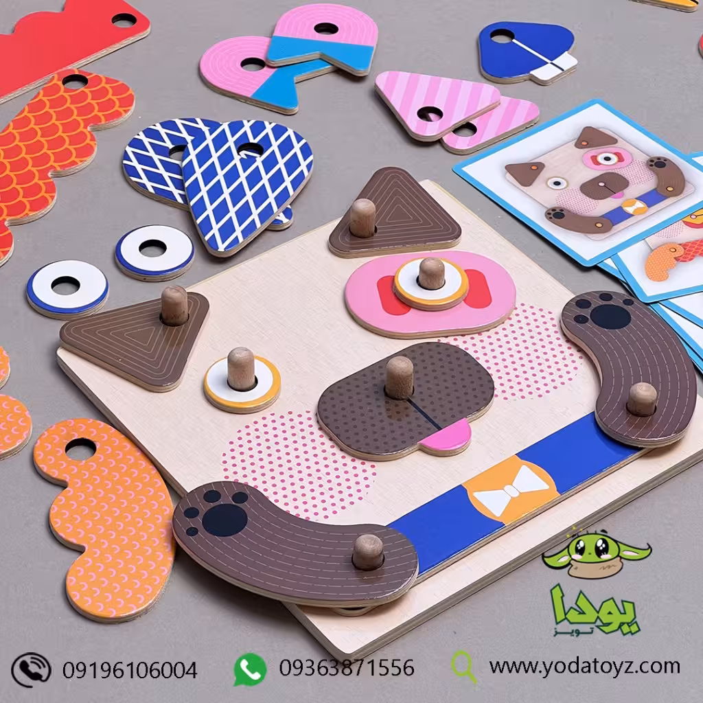 اسباب بازی آموزشی تخته هوش و خلاقیت 1632