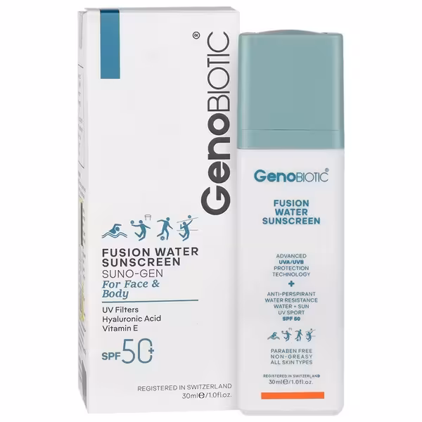 ضدآفتاب فیوژن واتر ژنوبایوتیک 30 میلی‌لیتر GenoBiotic