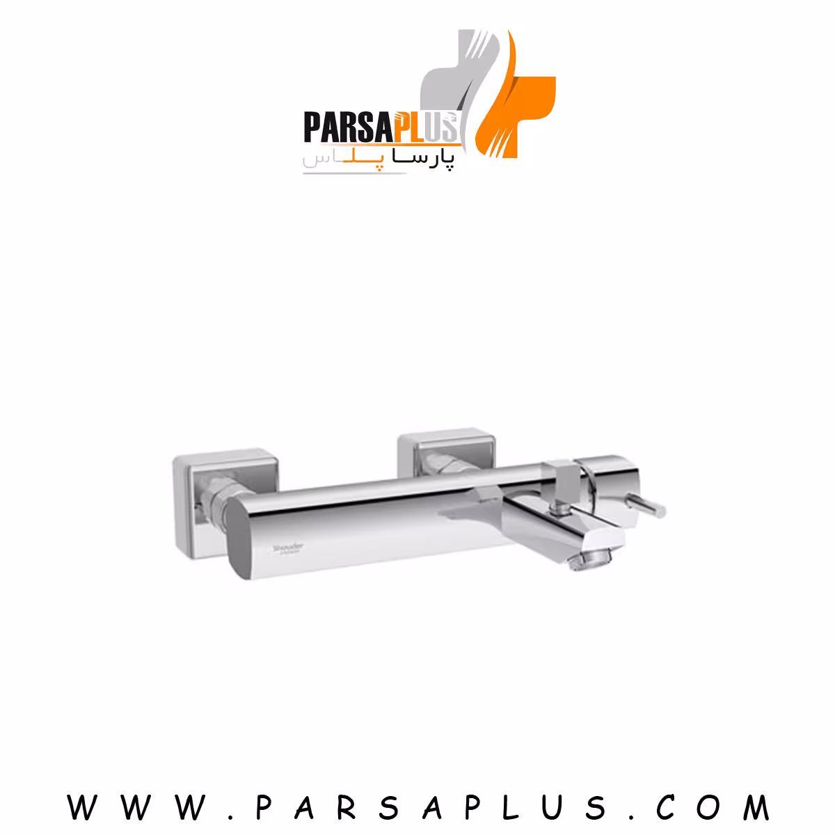 شیر حمام شودر مدل یونیک کروم