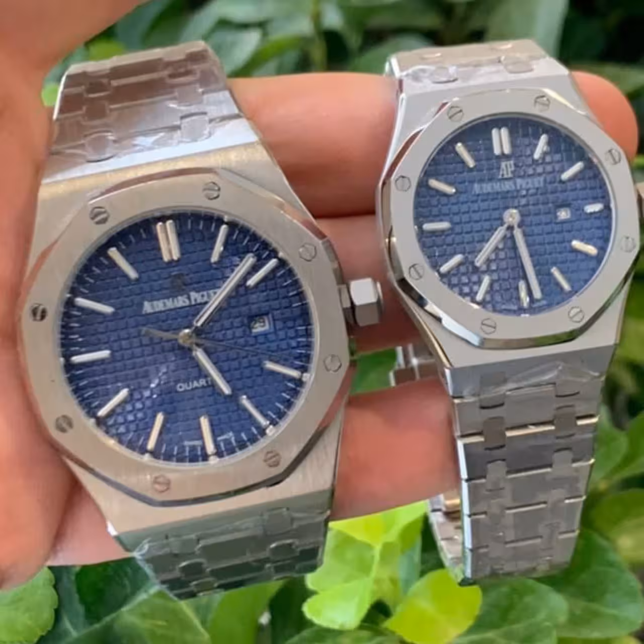 ست ساعت مچی مردانه و پسرانه های پی بند استیل audmars piguet ap