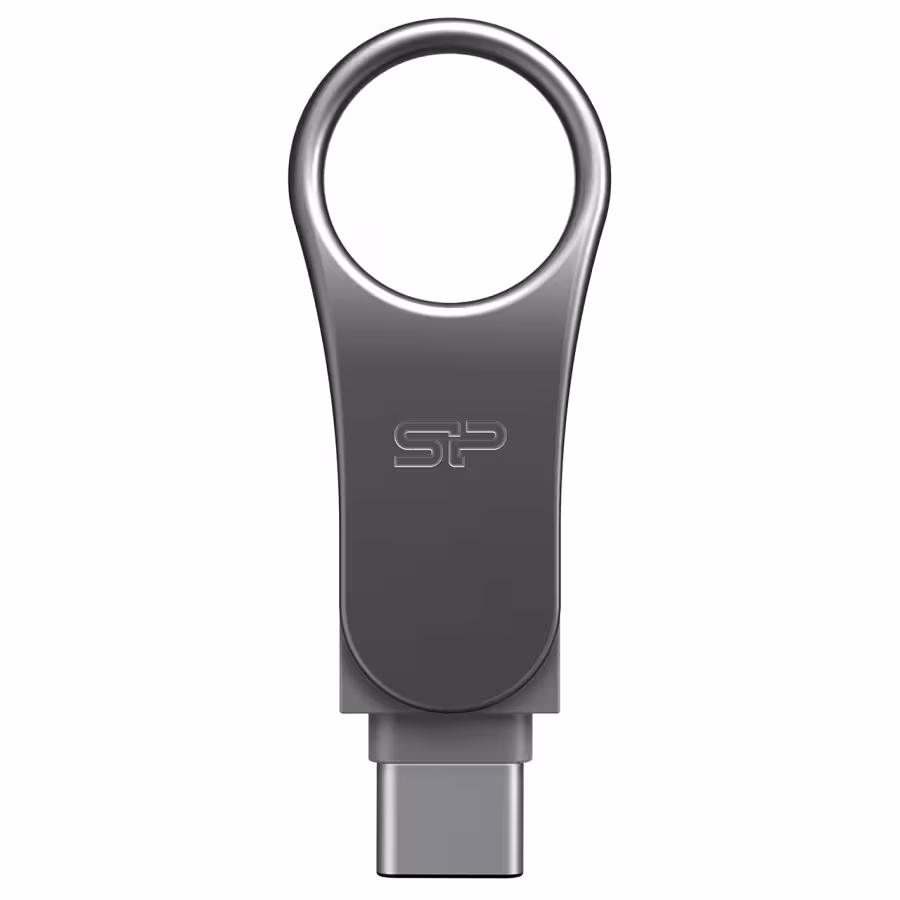 فلش مموری سیلیکون پاور مدل موبایل سی 80 با ظرفیت 64 گیگابایت