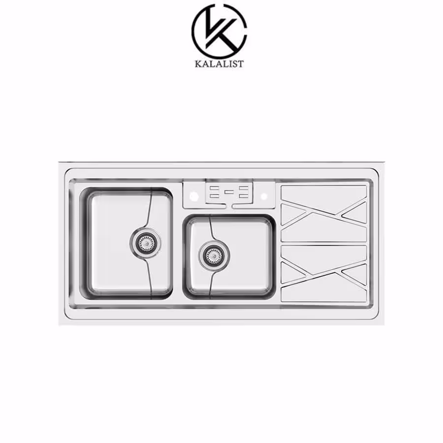 سینک ظرفشویی میکس پلاس مدل 9041-P45