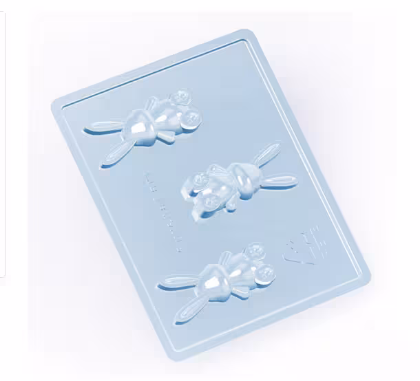 طلق شکلات خرگوش 3 عددی کوچک