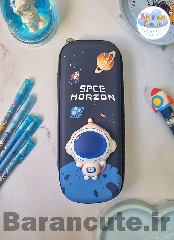 جامدادی اسکویشی طرح فضانورد