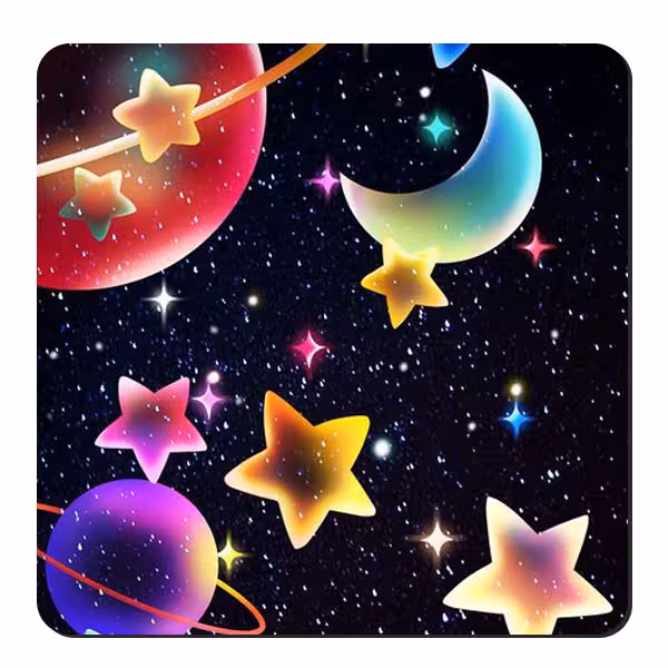 زیر لیوانی طرح فانتزی کد nzl103