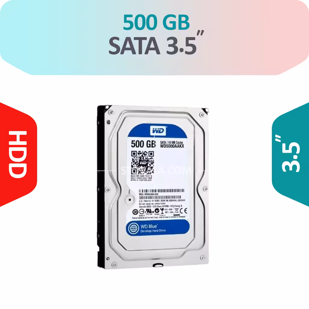 هارد استوک لپ تاپ HDD 500GB Sata