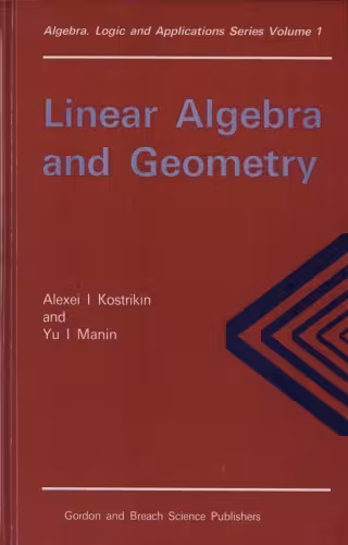 خرید و دانلود نسخه کامل کتاب Linear Algebra and Geometry