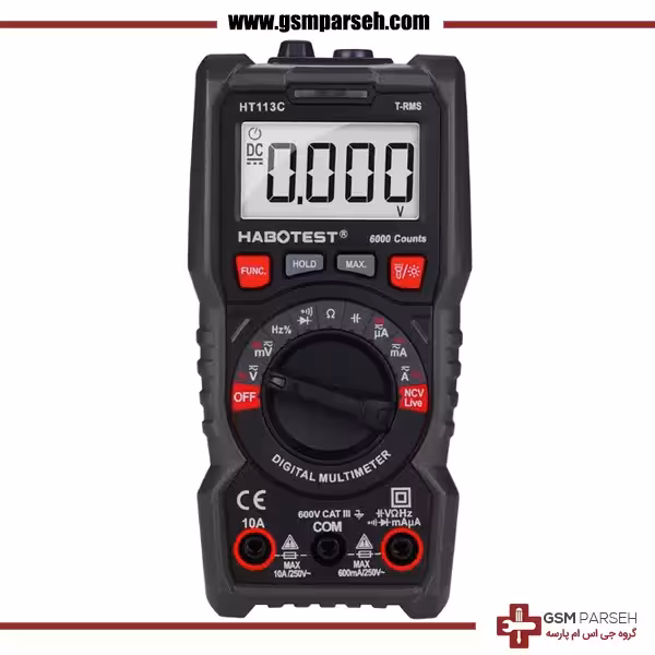 مولتی‌متر هابوتست HT-113C | خرید آنلاین با قیمت ویژه