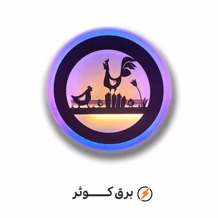 شبخواب LED (مرغ و خروس) کد 204