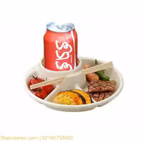 ظرف FT124 مهرپارسا  با درب (100 عدد)