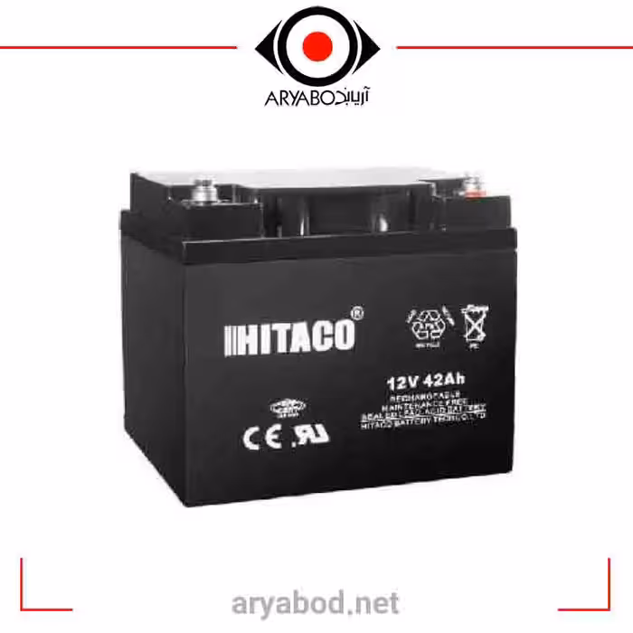 باتری یو پی اس 12ولت 42آمپر ساعت هیتاکو HITACO