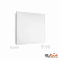 پنل لایت ال ای دی 50 وات روکار پارس شعاع توس مدل رونا 60x60