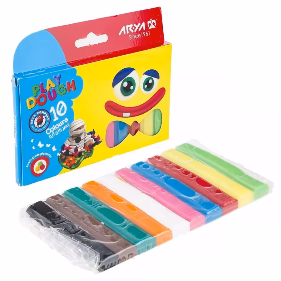 خمیر  10 رنگ آریا