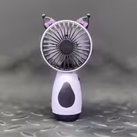 پنکه دستی گوش دار کرومی