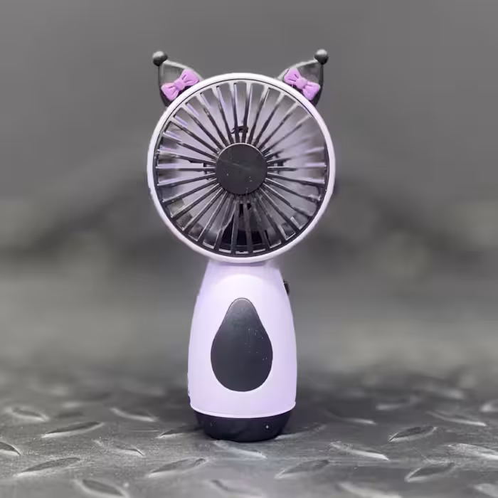 پنکه دستی گوش دار کرومی