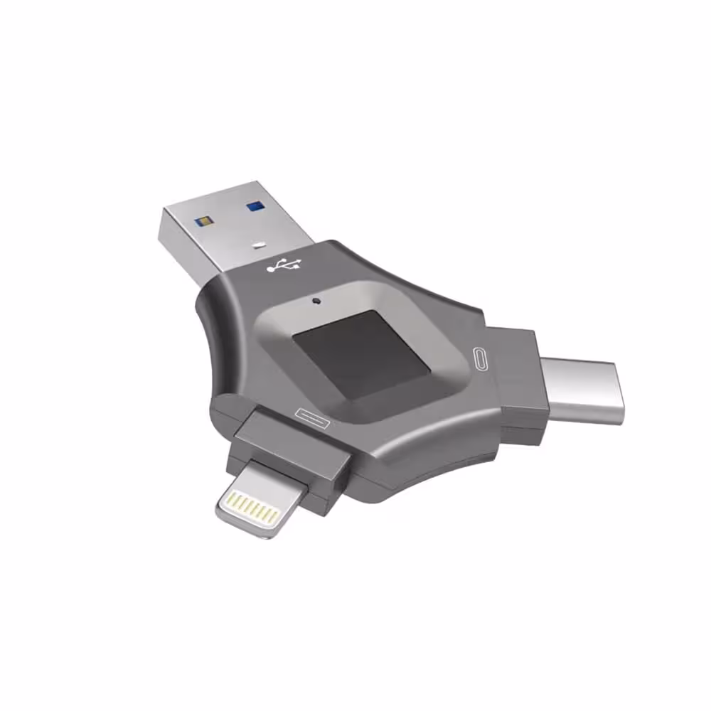 فلش مموری با اثر انگشت fingerprint u disk