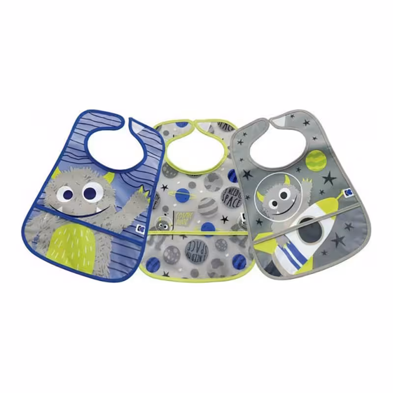 پیشبند کودک 3 عددی کیکابو Kikka boo طرح هیولا کد 3103030020