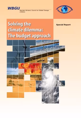 خرید و دانلود نسخه کامل کتاب Solving The Climate Dilemma: The Budget Approach