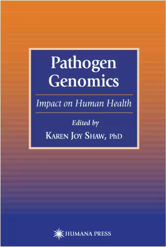 خرید و دانلود نسخه کامل کتاب Pathogen Genomics: Impact on Human Health (Infectious Disease)