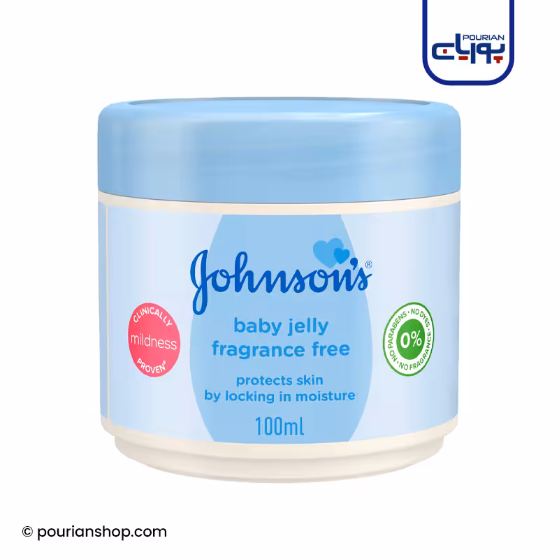 ژل وازلین مرطوب کننده کودک جانسون 250میل _Johnson’s Baby Jelly