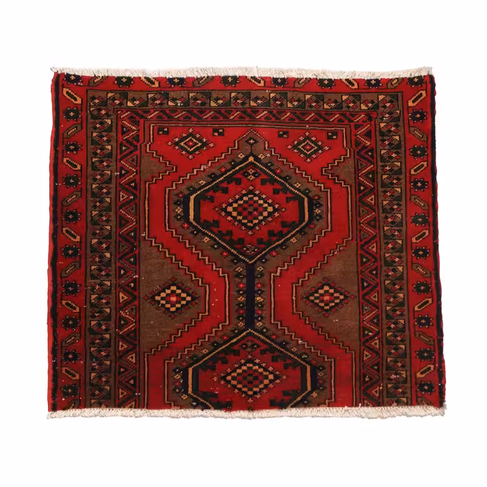 فرش قدیمی دستباف یک متری کد 40206123