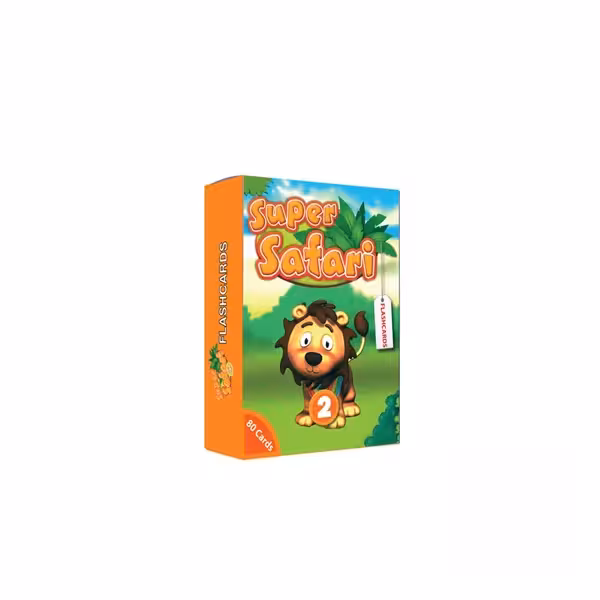 فلش کارت American Super Safari 2 Flashcards