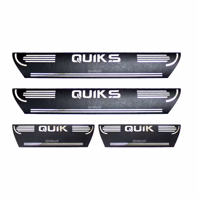 برچسب پارکابی طرح چرمی مدل ونوس نوشته QUIK_S لاتین