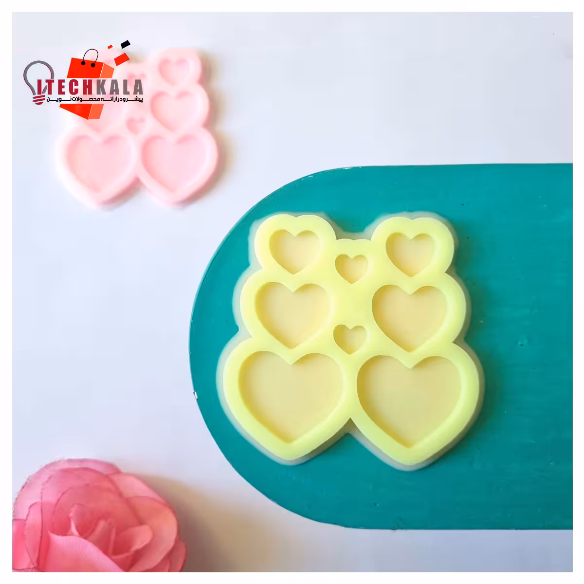 قالب پالت قلب 4 سایز